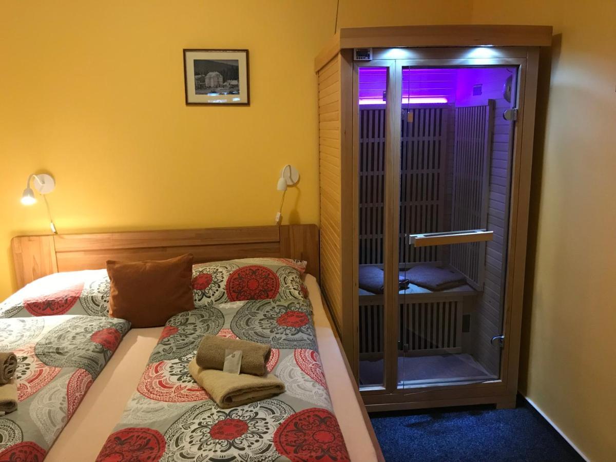 Pension Aura Spicak, Nektere Pokoje Se Saunou Železná Ruda Buitenkant foto