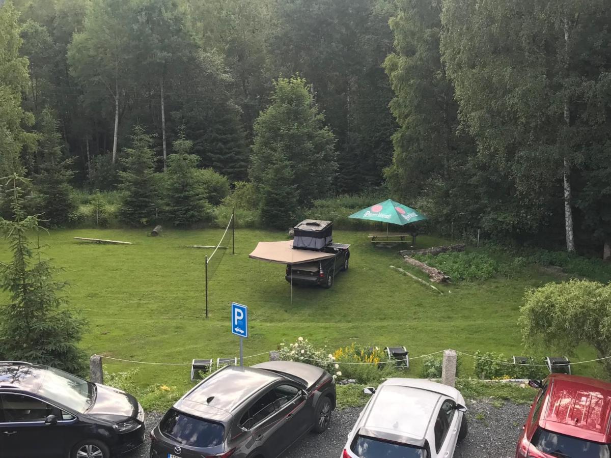 Pension Aura Spicak, Nektere Pokoje Se Saunou Železná Ruda Buitenkant foto